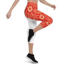 Load image into Gallery viewer, Batik Sarong - Capri Leggings