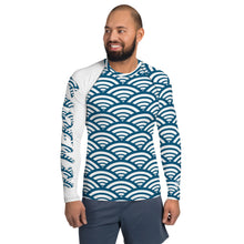 Load image into Gallery viewer, Seigaiha - Men&#39;s Rash Guard
