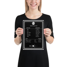 Load image into Gallery viewer, Full Menu - Coffee Station Print
