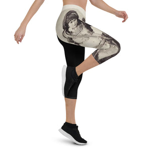 Unconquerable - Capri Leggings