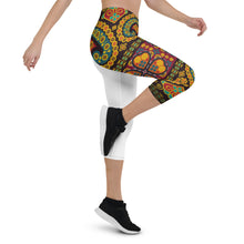 Load image into Gallery viewer, Thai Sarong - Capri Leggings
