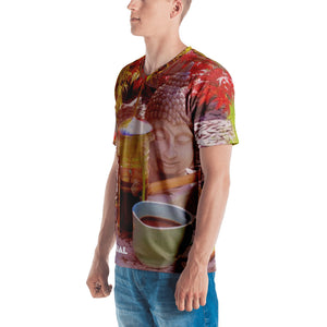 RITUAL Zen Garden - V-Neck All-Over Print Tee