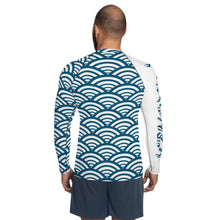 Load image into Gallery viewer, Seigaiha - Men&#39;s Rash Guard
