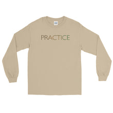 Load image into Gallery viewer, PRACTICE - Men’s Long Sleeve Shirt
