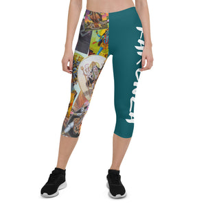 Goddess Kali - Capri Leggings