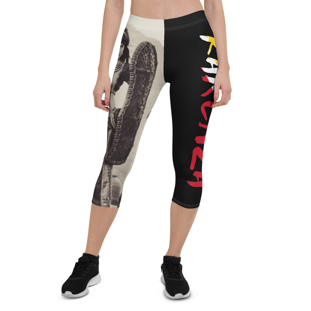 Unconquerable - Capri Leggings