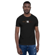 Load image into Gallery viewer, Sweetened - Colorful Emblem over Black Tee
