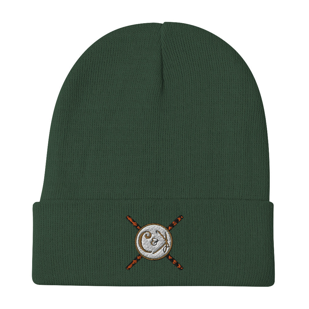 C&K Embroidered Beanie