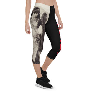 Unconquerable - Capri Leggings