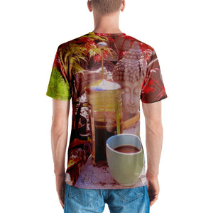 RITUAL Zen Garden - V-Neck All-Over Print Tee