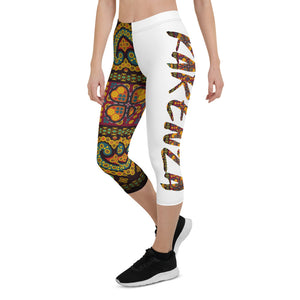 Thai Sarong - Capri Leggings